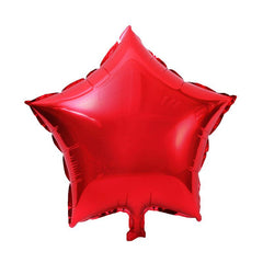 PartyCorp Red Star Foil Balloon, DIY Pack of 2