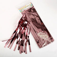 PartyCorp Rose Gold Hanging Tassel Garland, Decoration Set For Party, DIY Pack Of 1