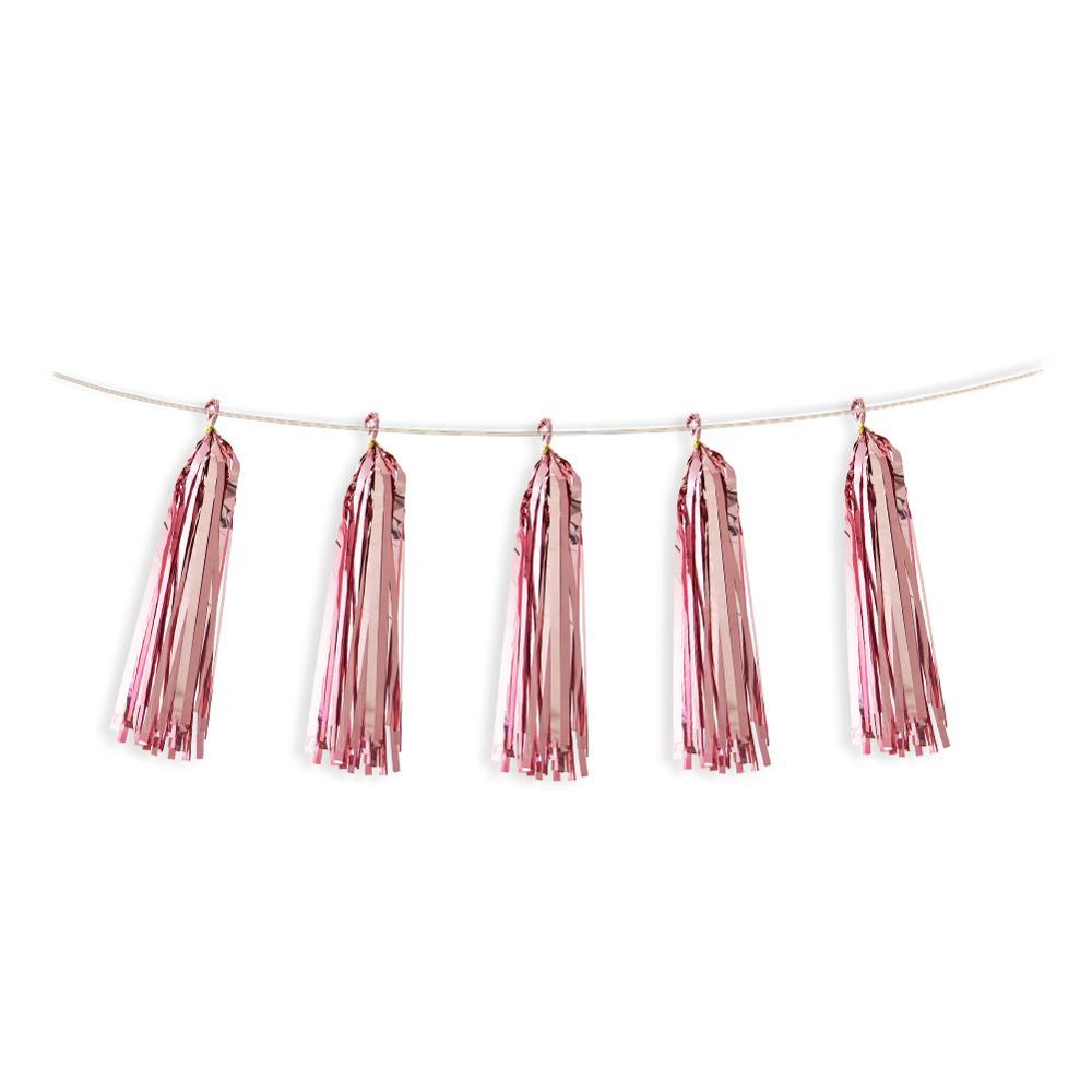 Buy PartyCorp Rose Gold Hanging Tassel Garland Decoration Set For