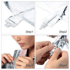 PartyCorp Silver Welcome Alphabet/Letter Foil Balloon Banner Decoration Set