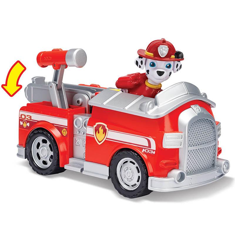 Paw Patrol Marshall Basic Vehicle With Pup