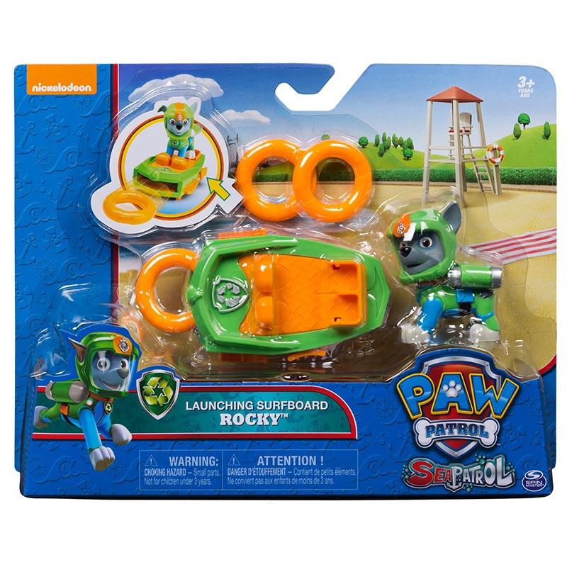 Buy Paw Patrol Sea Patrol Rocky s Launching Surfboard Length 4.5
