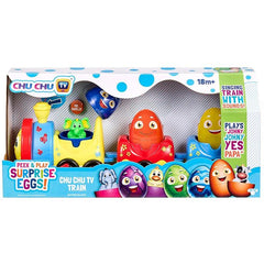 Peek & Play Surprise Eggs by Chuchu TV: Chu Train TV