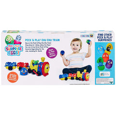 Peek & Play Surprise Eggs by Chuchu TV: Chu Train TV