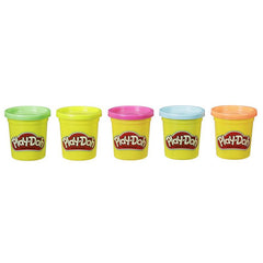 Play-Doh 5-Pack of Neon Colors, 3-Ounce Cans of Non-Toxic Modeling Compound