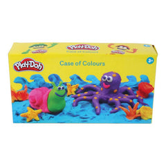 Play-Doh Case of Colours 12-Pack of 2-Ounce Cans for Kids 2 Years and Up, Non-Toxic
