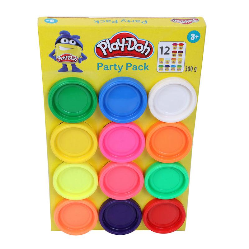 Play-Doh Party Pack of 12 Non-Toxic Colours for Kids 2 Years and Up