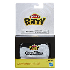 Play-Doh Putty Crystillium Clear Putty for Kids 3 Years and Up, 3.2 Ounce Tin
