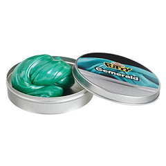 Play-Doh Putty Gemerald Metallic Green Putty for Kids 3 Years and Up, 3.2 Ounce Tin