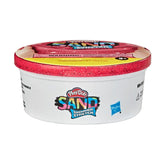 Play-Doh Sand Shimmer Stretch Single Can of SparklyBright Red Compound