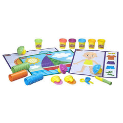 Play-Doh Shape and Learn Textures and Tools