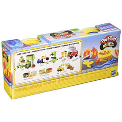 Play-Doh Wheels Fire and Water Buildin' Compound 2-Pack of 8-Ounce Cans
