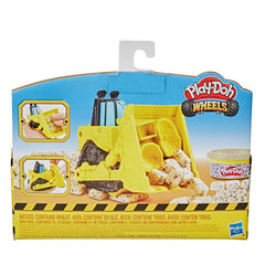 Play-Doh Wheels Mini Bulldozer with Play-Doh Stone Colored Compound
