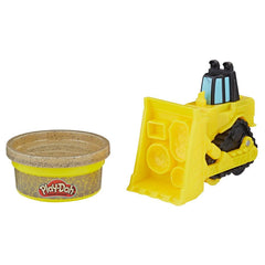 Play-Doh Wheels Mini Bulldozer with Play-Doh Stone Colored Compound