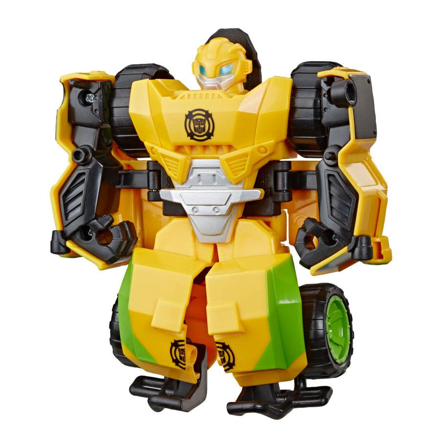 Playskool Heroes Transformers Rescue Bots Academy Bumblebee Converting Toy Robot, 4.5-Inch Action Figure