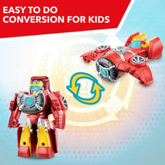 Playskool Heroes Transformers Rescue Bots Academy Hot Shot Converting Toy Robot