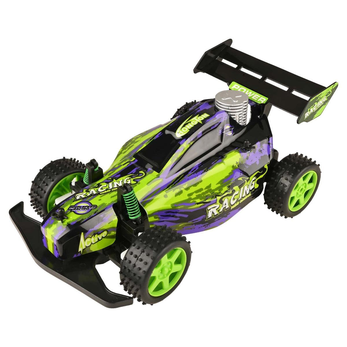 Playzu Buggy Alien 1:18 Scale R/C Car - Green for Ages 6+