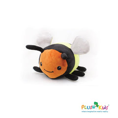 Plushkins Bee, Premium Multi-colour Soft Toy for Kids, Aged 1-10 years, Extra Soft Stuffed Toy with Plyfibre Stuffing