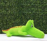 Plushkins Crocodile, Premium Green Soft Toy for Kids, Aged 1-10 years, Extra Soft Stuffed Toy with Plyfibre Stuffing