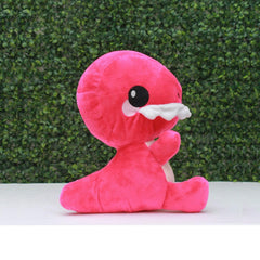 Plushkins Dino, Premium Pink Soft Toy for Kids, Aged 1-10 years, Extra Soft Stuffed Toy with Plyfibre Stuffing