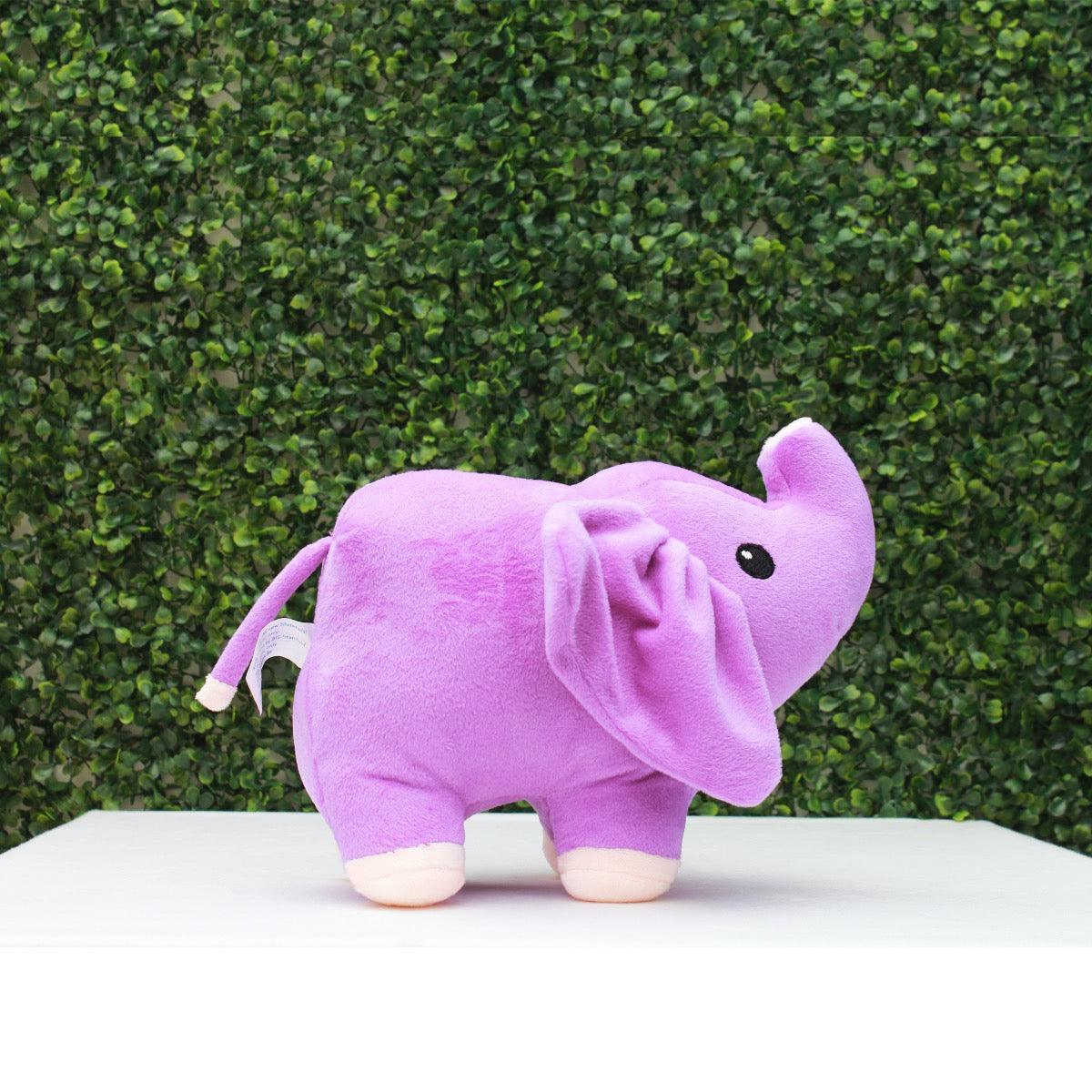 Plushkins Elephant, Premium Purple Soft Toy for Kids, Aged 1-10 years, Extra Soft Stuffed Toy with Plyfibre Stuffing