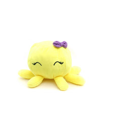 Plushkins Octopus, Premium Yellow Soft Toy for Kids, Aged 1-10 years, Extra Soft Stuffed Toy with Plyfibre Stuffing
