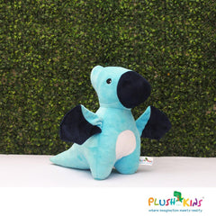 Plushkins Pterodactyle Dino, Premium Blue Soft Toy for Kids, Aged 1-10 years, Extra Soft Stuffed Toy with Plyfibre Stuffing