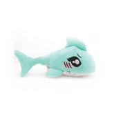 Plushkins Shark, Premium Blue & White Soft Toy for Kids, Aged 1-10 years, Extra Soft Stuffed Toy with Plyfibre Stuffing