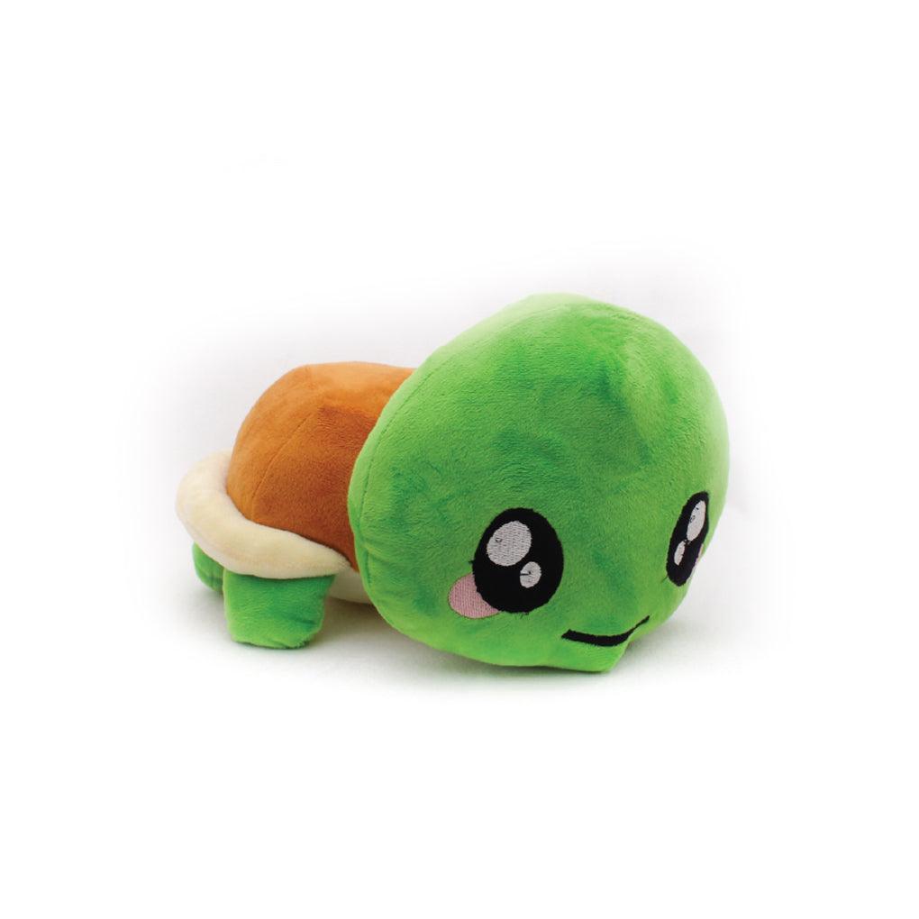 Plushkins Turtle, Premium Green & Orange Soft Toy for Kids, Aged 1-10 years, Extra Soft Stuffed Toy with Plyfibre Stuffing