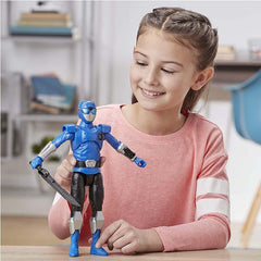 Power Rangers Beast Morphers 12-Inch Beast-X Blue Ranger Action Figure Toy Inspired by the TV Show