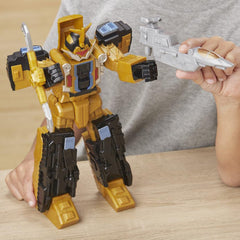 Power Rangers Beast Morphers Beast Wrecker Zord 10-Inch Action Figure Toy Inspired By Gold Ranger'S Zord From Show