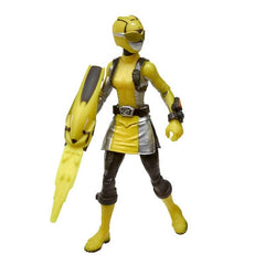 Power Rangers Beast Morphers Yellow Ranger and Morphin Jax Beast Bot 6-Inch Action Figure 2-Pack Toys Inspired by the Power Rangers TV Show