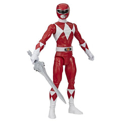 Power Rangers Mighty Morphin Red Ranger 12-Inch Action Figure Toy Inspired by TV Show, with Power Sword Accessory
