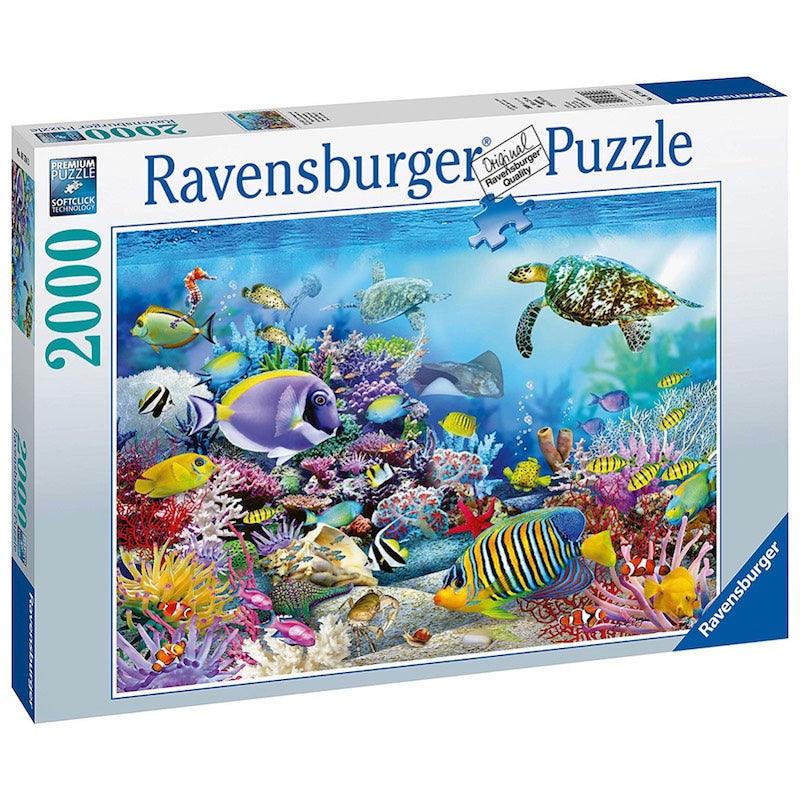 Ravensburger Coral Reef Majesty Jigsaw Puzzle (2000 Piece), Multicolor