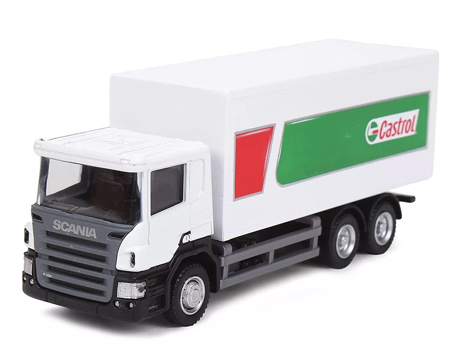 RMZ City Car 1:64 Scania - Castrol Container Truck