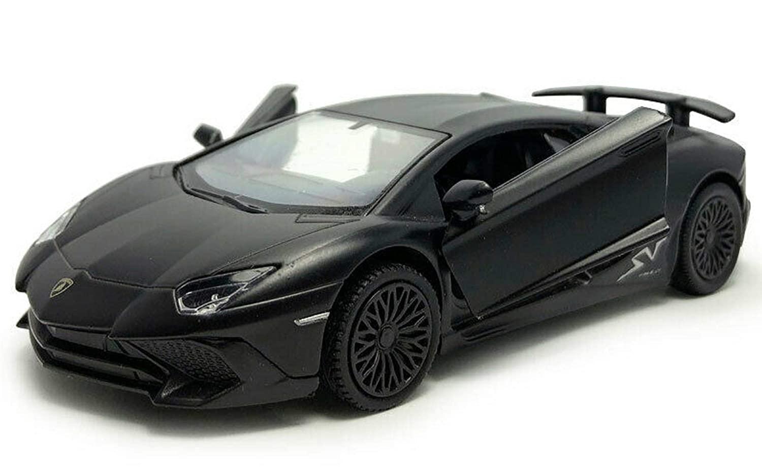 RMZ Die Cast Diecast Lamborghini Aventador Lp 750-4 Sv (Matte Black)