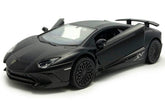 RMZ Die Cast Diecast Lamborghini Aventador Lp 750-4 Sv (Matte Black)