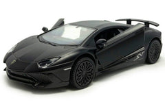 RMZ Die Cast Diecast Lamborghini Aventador Lp 750-4 Sv (Matte Black)