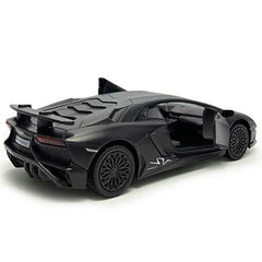 RMZ Die Cast Diecast Lamborghini Aventador Lp 750-4 Sv (Matte Black)