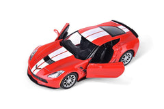 RMZ Die Cast Pull Back Chevrolet Corvette C7 Special Edition, Red