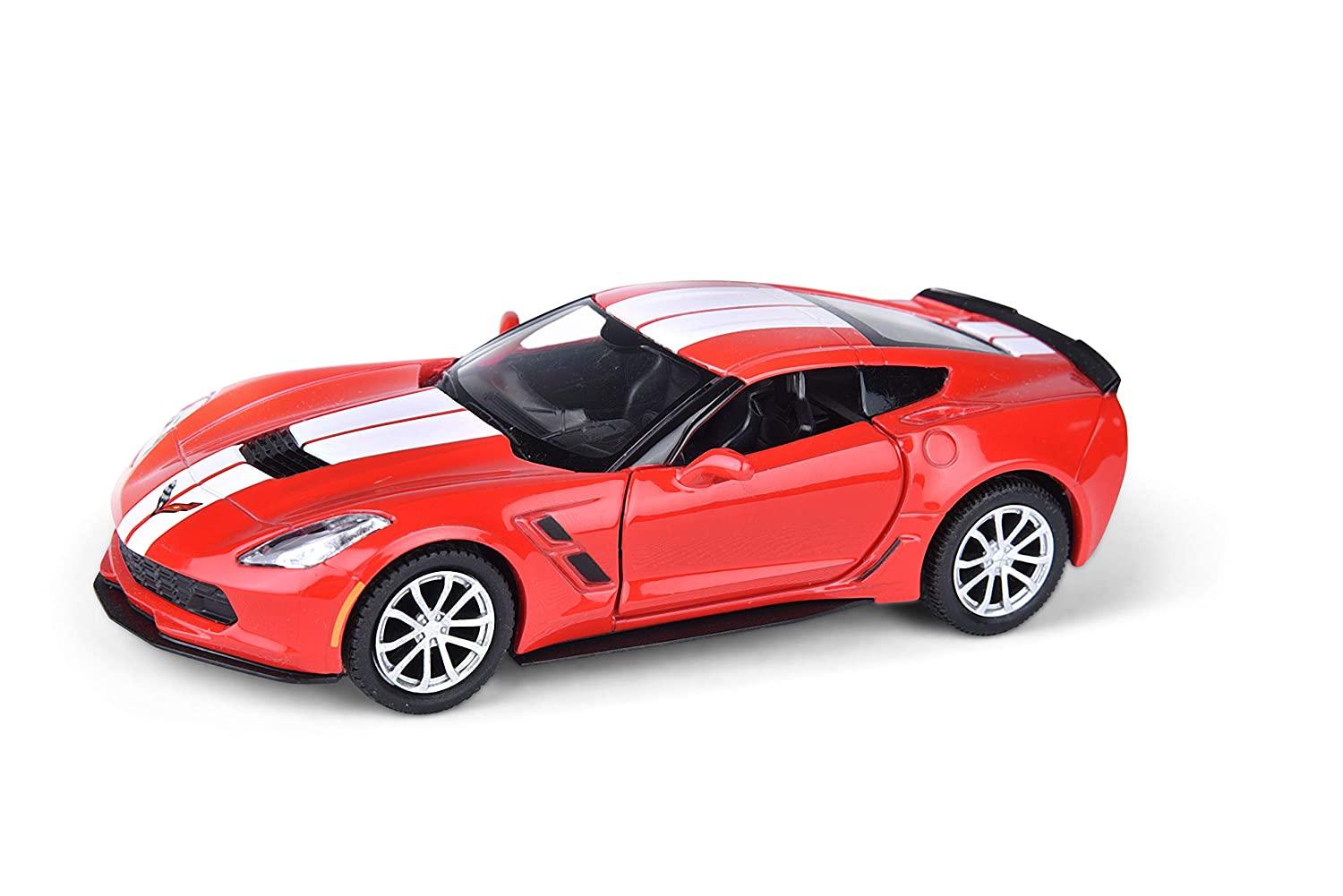 RMZ Die Cast Pull Back Chevrolet Corvette C7 Special Edition, Red