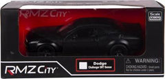 RMZ Die Cast Pull Back Dodge Challenger SRT Demon, Matte Black