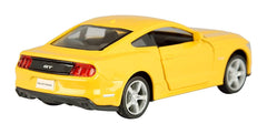 RMZ Die Cast Pull Back Ford Mustang 2015, Yellow