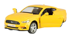 RMZ Die Cast Pull Back Ford Mustang 2015, Yellow
