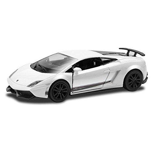 RMZ Die Cast Pull Back Lamborghini Gallardo, White