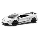 RMZ Die Cast Pull Back Lamborghini Gallardo, White