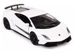 RMZ Die Cast Pull Back Lamborghini Gallardo, White