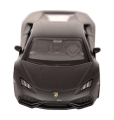 RMZ Die Cast Pull Back Lamborghini Hurac√°n LP610-4, Matte Black