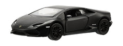 RMZ Die Cast Pull Back Lamborghini Hurac√°n LP610-4, Matte Black