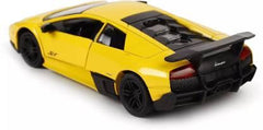RMZ Die Cast Pull Back Lamborghini Murcielago Car, Yellow